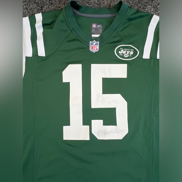 New York Jets Jersey Men’s Size XL Nike Brandon Marshall On-Field Football Green - Picture 2 of 8